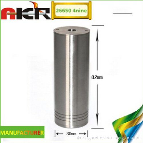High Quality E Cig 2six Mod Clone 26650 Mod Full Mechanical Mod